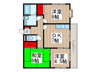 戸田ホームズの物件間取画像